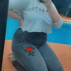 Blue rose Jeggings